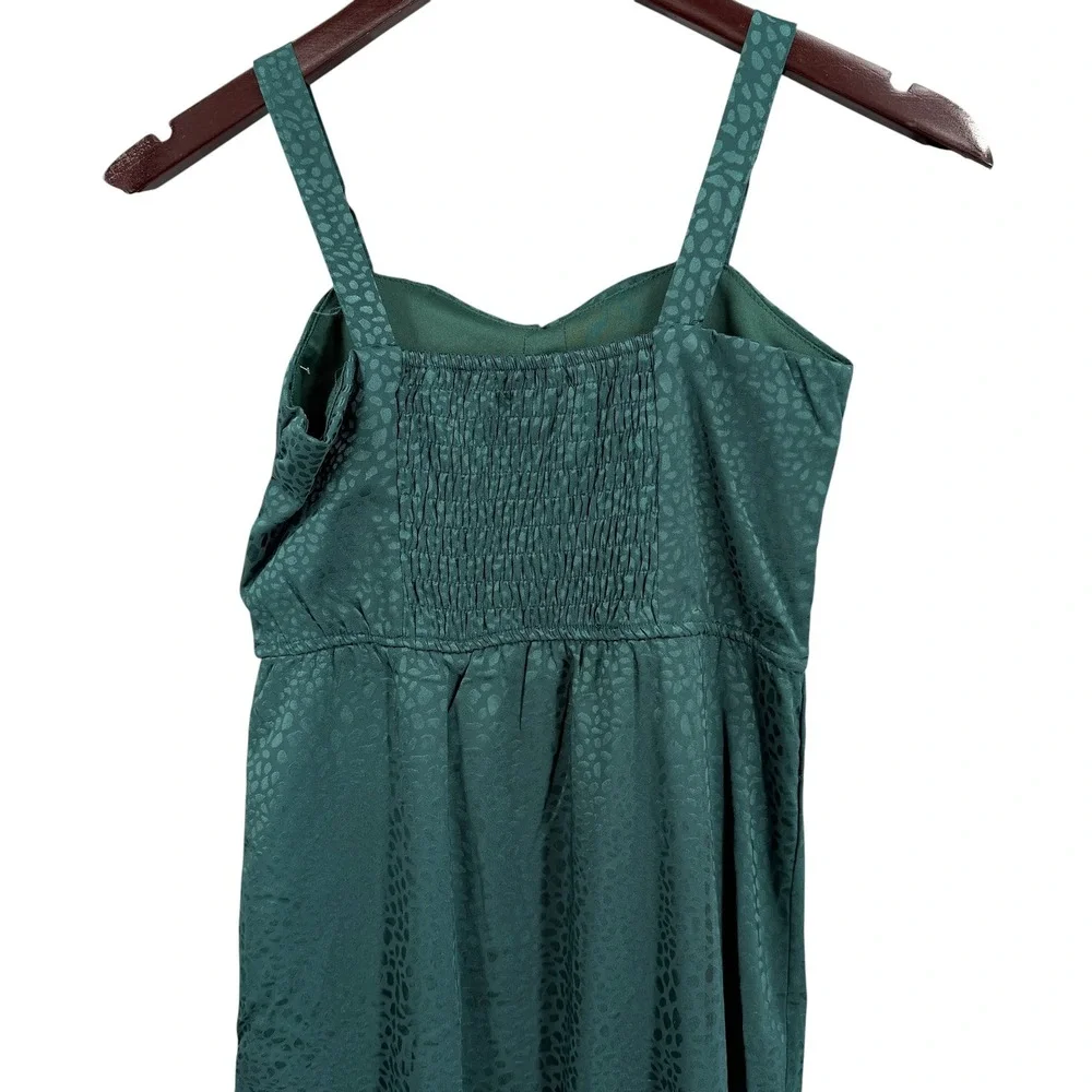 Ava & Yelly Girls Maxi Dress Green Textured Sleeveless Kids Size‎ 10